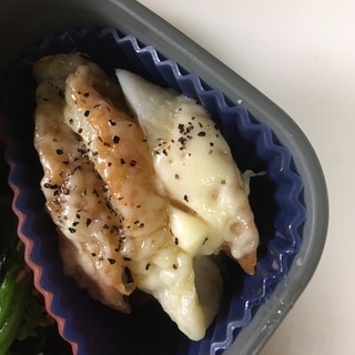 お弁当に♪電子レンジdeちくわチーズ♡